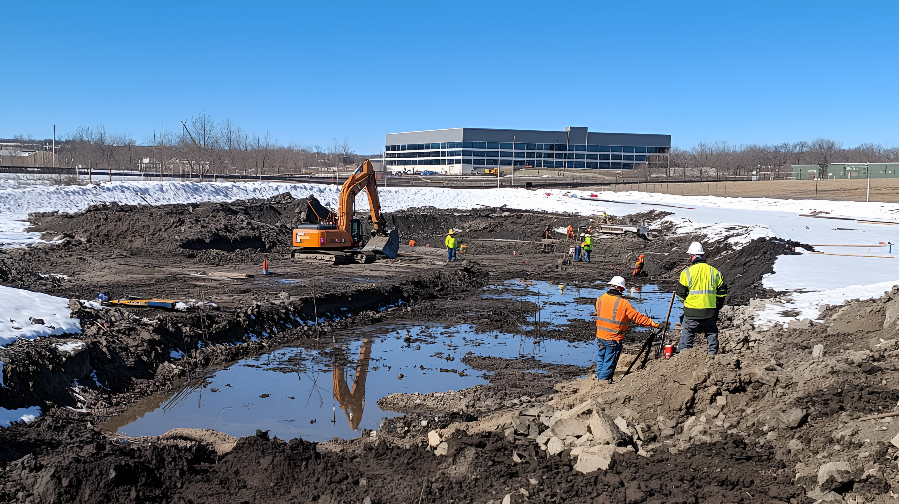 Excavation work