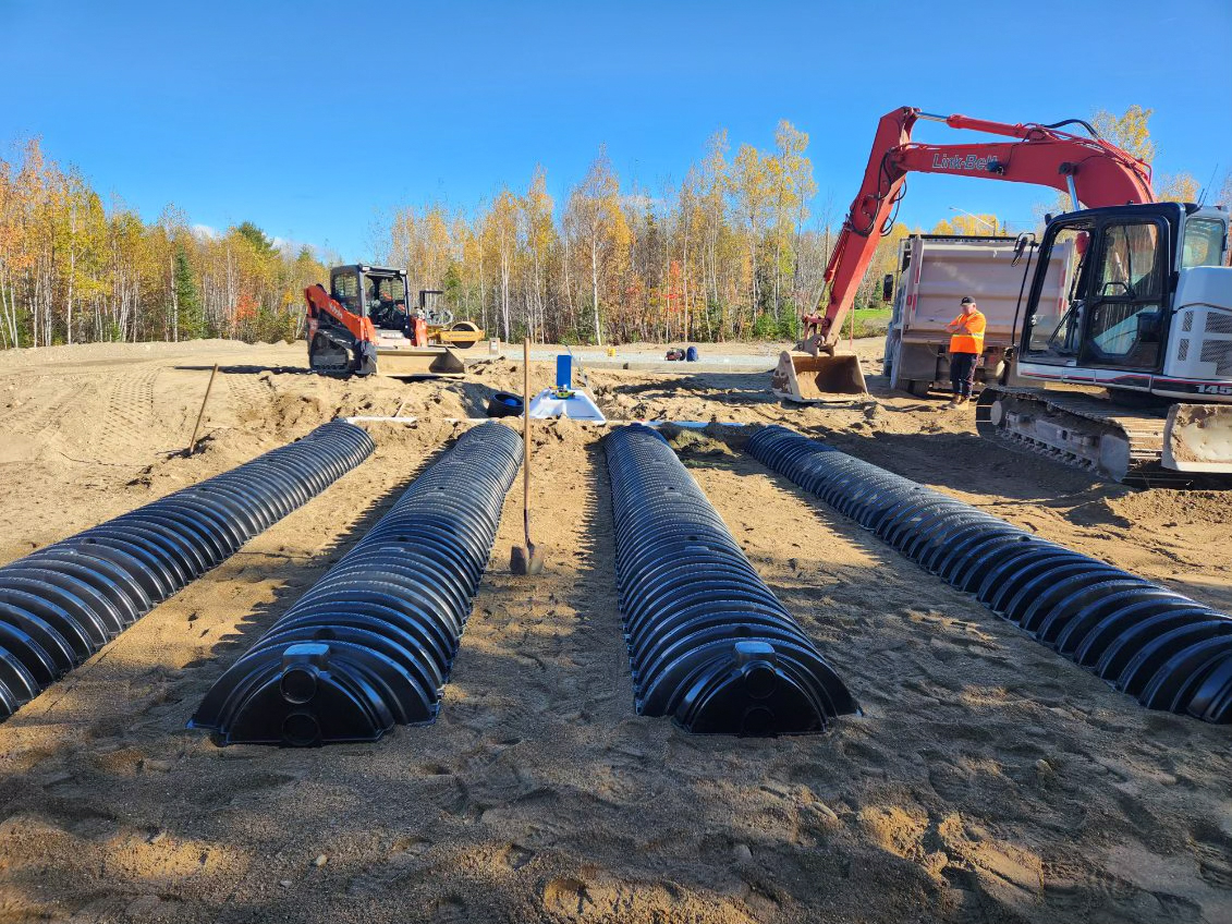 Septic waters installation